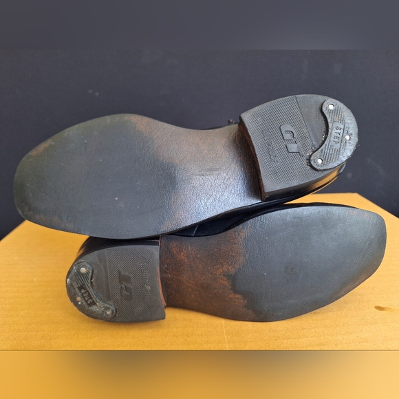 Iron Age Woman Steel Toe Size 7  Classic Black Leather Side Zip Work Boots - Picture 10 of 15